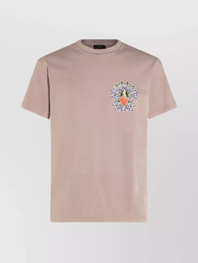 Mauna Kea Crew Neck Floral Graphic Short Sleeves