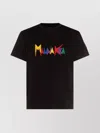 Mauna Kea Crew Neck Graphic Print Short Sleeves