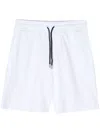 Mauna Kea Colour-block Cotton Track Shorts In 白色