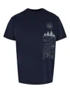 Mauna Kea Explorer Graphic T-shirt In Blue