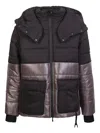 Mauna Kea Flap-pocket Padded Jacket In Black
