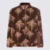 Mauna Kea Casual Jacket With Palm Tree Design In Multi