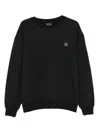 Mauna Kea Graphic Crew-neck Sweatshirt In Black