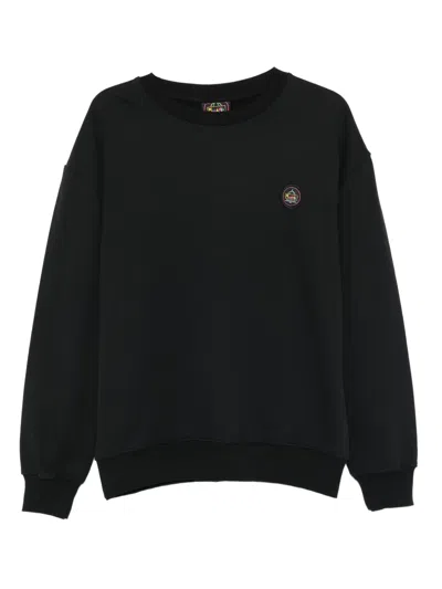 Mauna Kea Graphic Crew-neck Sweatshirt In Black