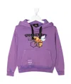 Mauna Kea Graphic-print Hoodie In Purple