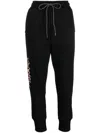 Mauna Kea Heritage Embroidered-logo Track Pants In Black