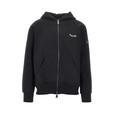 Mauna Kea Heritage Logo Full-zip Hoodie In Black