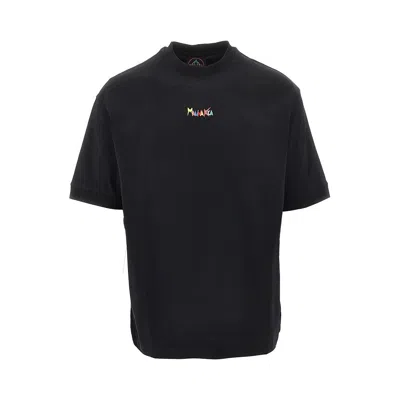 Mauna Kea 'heritage Logo' Oversized T-shirt In Black