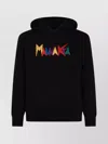 Mauna Kea Hooded Sweatshirt With Embroidery And Pocket In Black