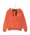 Mauna Kea Logo Print Hoodie In Red