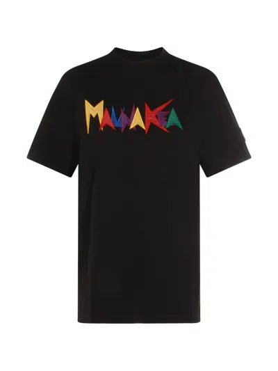 Mauna Kea Logo-embroidery T-shirt In Black