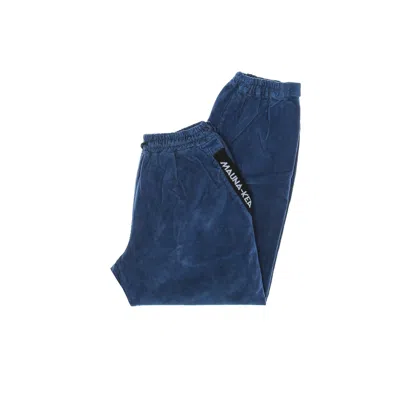 Mauna Kea Long Men's Velvet Jogger Pant Petroleum