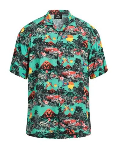 Mauna Kea Man Shirt Green Size Xl Viscose