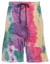 Mauna Kea Man Shorts & Bermuda Shorts Fuchsia Size Xl Cotton In Pink