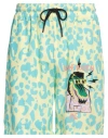 Mauna Kea Man Shorts & Bermuda Shorts Pastel Yellow Size M Viscose In Yellow