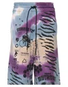 Mauna Kea Man Shorts & Bermuda Shorts Purple Size S Cotton In Purple