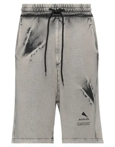 Mauna Kea Man Shorts & Bermuda Shorts Taupe Size Xl Cotton In Grey