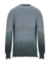 Mauna Kea Man Sweater Grey Size Xl Cotton In Grey