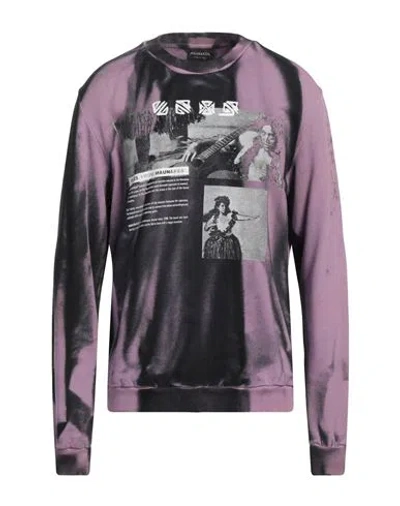 Mauna Kea Man Sweatshirt Purple Size M Cotton In Purple