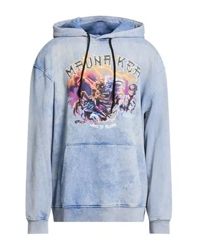 Mauna Kea Man Sweatshirt Slate Blue Size Xl Cotton