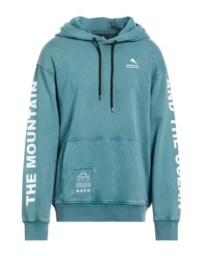 Mauna Kea Man Sweatshirt Slate Blue Size Xxl Cotton