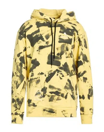 Mauna Kea Man Sweatshirt Yellow Size Xl Cotton In Multi