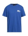 Mauna Kea Man T-shirt Blue Size Xxl Cotton In Blue