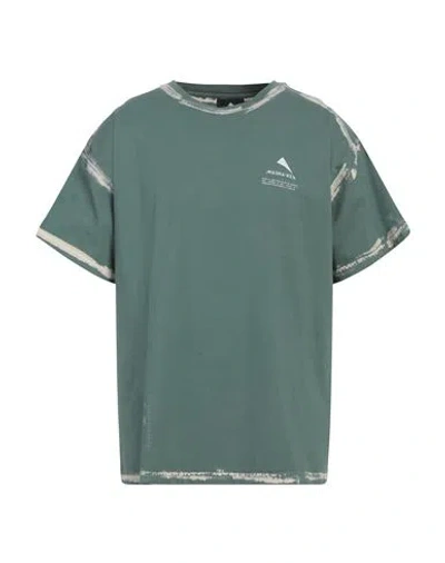 Mauna Kea Man T-shirt Green Size L Cotton