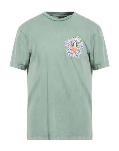 Mauna Kea Man T-shirt Light Green Size L Cotton