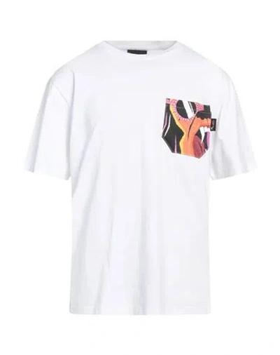 Mauna Kea Man T-shirt White Size L Cotton