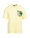 Mauna Kea Man T-shirt Yellow Size L Cotton In Yellow