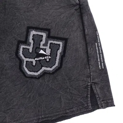 MAUNA KEA MEN'S BASKETBALL PANTS X TRIPLE J BLACK TRACKSUIT SHORTS