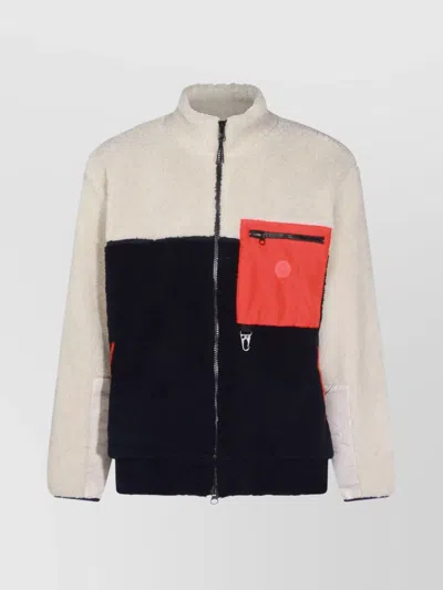 MAUNA KEA MODERN HIGH COLLAR JACKET WITH ZIP POCKET