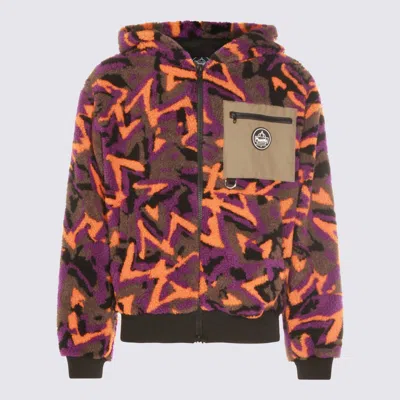 Mauna Kea Multicolor Casual Jacket In Red
