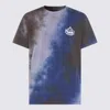 Mauna Kea Multicolor Cotton T-shirt In Gold