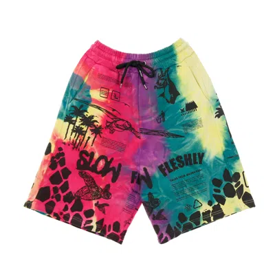 Mauna Kea Multicolor Men's Tracksuit Shorts. Multicolor Basketball Poster