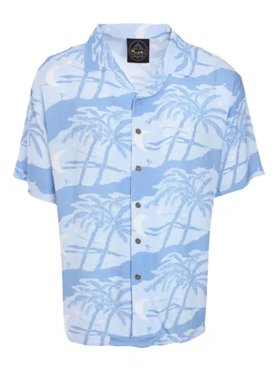 Mauna Kea Printed Shirt In Blau