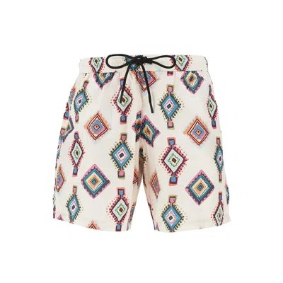 Mauna Kea Printed Swimshorts In Neutral