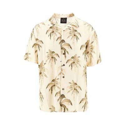 Mauna Kea Printed Viscose Shirt In Neutral