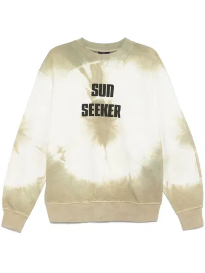 Mauna Kea Shibori Sweatshirt In ニュートラル