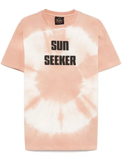 Mauna Kea Shibori T-shirt In Brown
