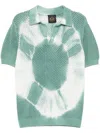 Mauna Kea Shibori Top In Green