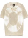 Mauna Kea Shibori Top In Neutrals