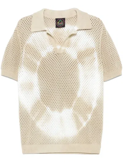 Mauna Kea Shibori Top In Neutrals