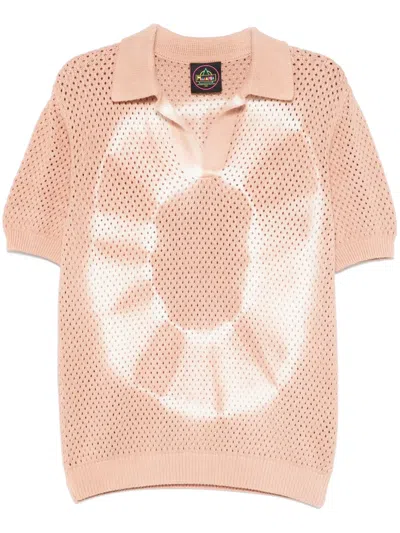 Mauna Kea Shibori Top In Pink