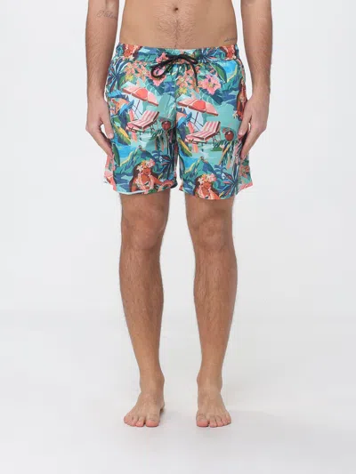 Mauna Kea Swimsuit Men Color Wine In Blue