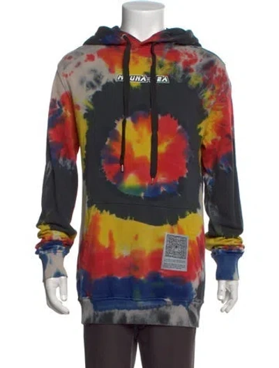 Pre-owned Mauna Kea Tie-dye Print Crew Neck Hoodie In Multicolor