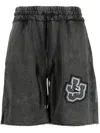 Mauna Kea Triple-j Drawstring Shorts In Black