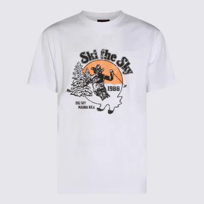 Mauna Kea White Cotton T-shirt