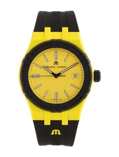 Pre-owned Maurice Lacroix Aikon #tide Watch In Multicolor
